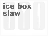 recipe for ice box slaw