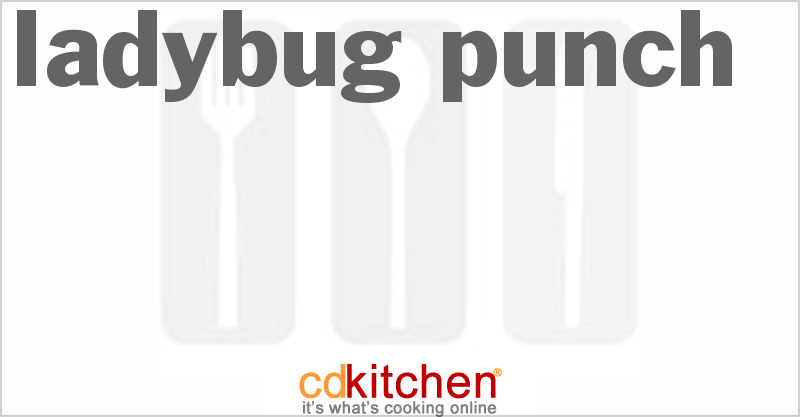 Ladybug Punch - CDKitchen.com