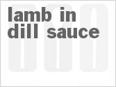 recipe for slow cooker lamb in dill sauce