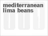 recipe for mediterranean lima beans