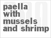 recipe for paella with mussels and shrimp