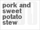 recipe for slow cooker pork and sweet potato stew