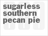recipe for sugarless southern pecan pie