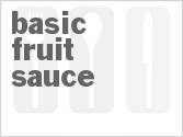 recipe for basic fruit sauce