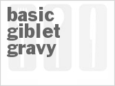 recipe for basic giblet gravy
