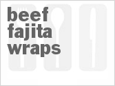 recipe for beef fajita wraps