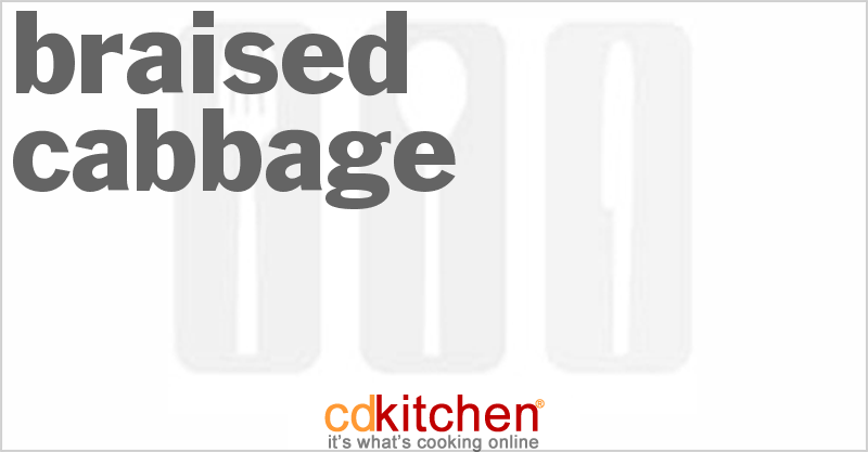 Braised Cabbage - CDKitchen.com
