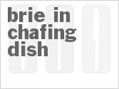 recipe for brie in chafing dish