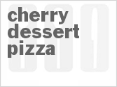 recipe for cherry dessert pizza