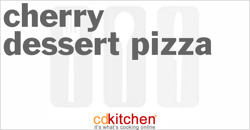 Cherry Dessert Pizza - CDKitchen.com