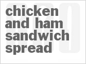 recipe for chicken and ham sandwich spread