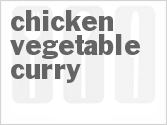 recipe for chicken vegetable curry