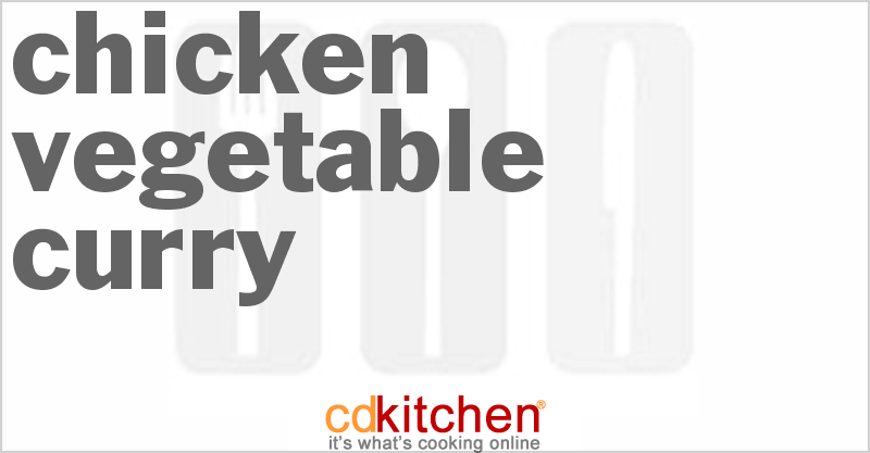 Chicken Vegetable Curry - CDKitchen.com