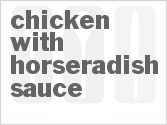 recipe for chicken with horseradish sauce