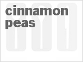 recipe for cinnamon peas