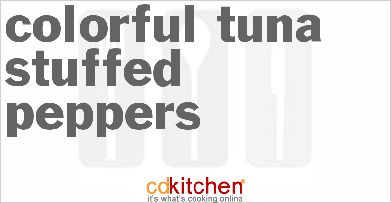 Colorful Tuna-Stuffed Peppers - CDKitchen.com