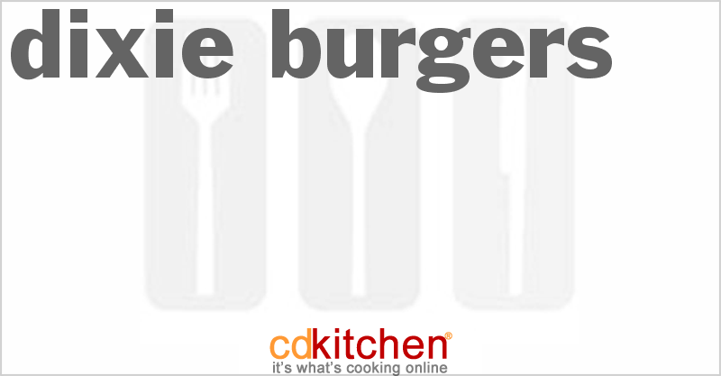 Dixie Burgers - CDKitchen.com