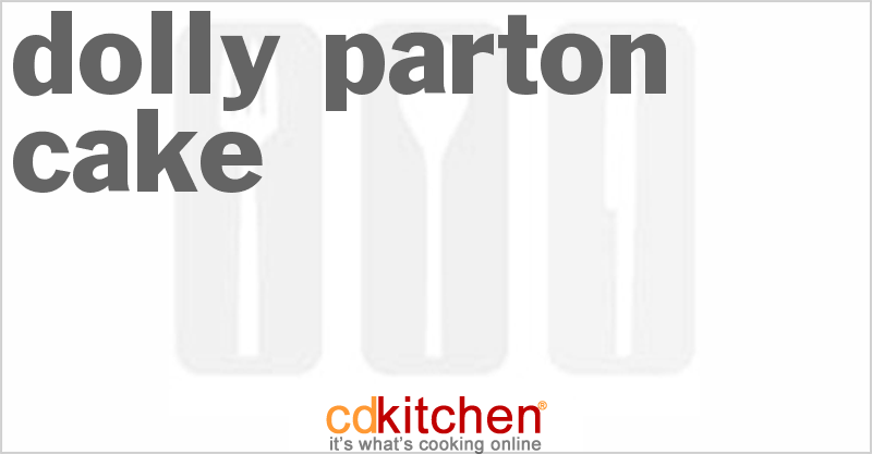 Dolly Parton Cake - CDKitchen.com
