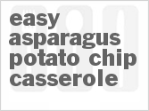 recipe for easy asparagus potato chip casserole