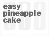 recipe for easy pineapple cake