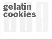 recipe for gelatin cookies