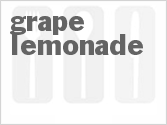 recipe for grape lemonade