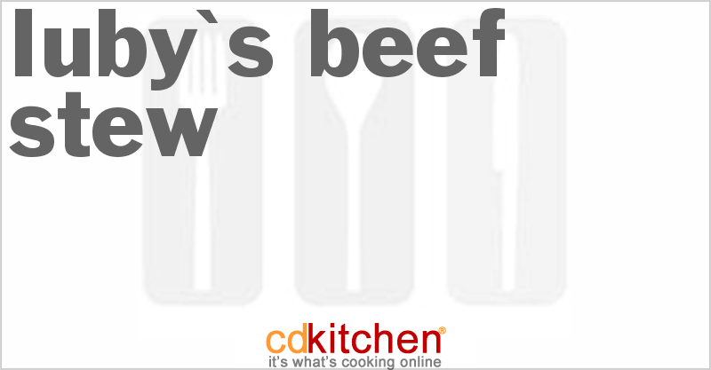 Luby's Beef Stew - CDKitchen.com