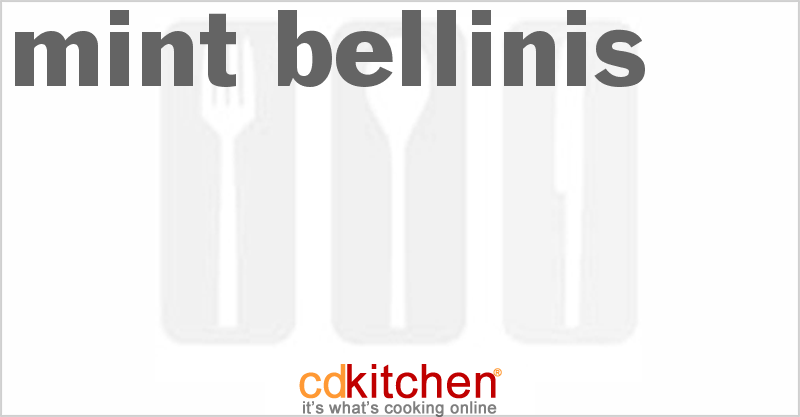 Mint Bellinis - CDKitchen.com
