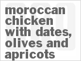 recipe for moroccan chicken with dates, olives and apricots