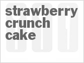 recipe for strawberry crunch cake