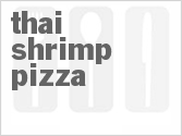 recipe for thai shrimp pizza