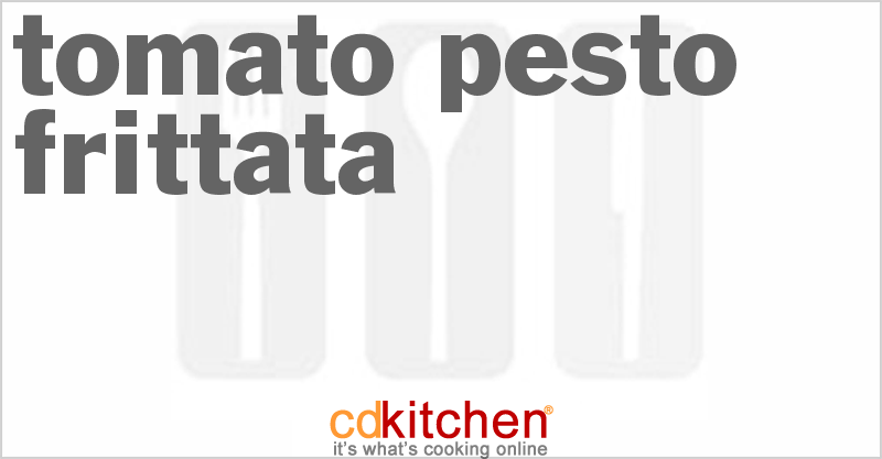 Tomato Pesto Frittata - CDKitchen.com