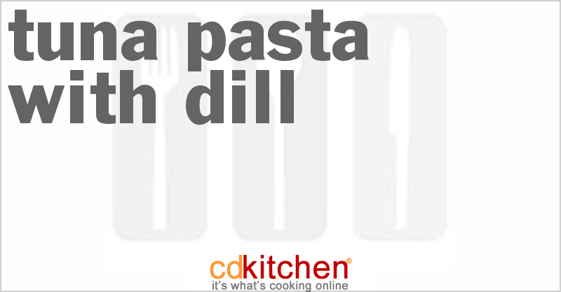 Tuna And Fruit Pasta With Dill - CDKitchen.com
