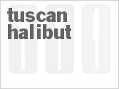 recipe for tuscan halibut (low carb)