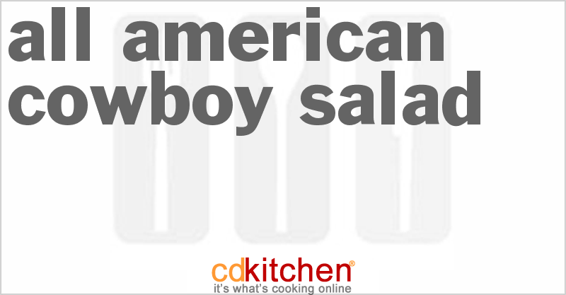 All-American Cowboy Salad - CDKitchen.com