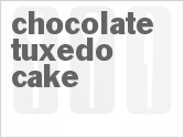 recipe for chocolate tuxedo cake