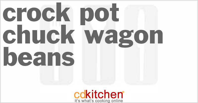 Chuck Wagon Beans - CDKitchen.com