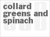 recipe for collard greens and spinach