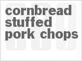recipe for cornbread-stuffed pork chops