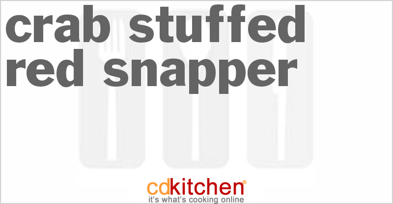 Crab-Stuffed Red Snapper - CDKitchen.com
