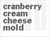recipe for cranberry cream cheese mold