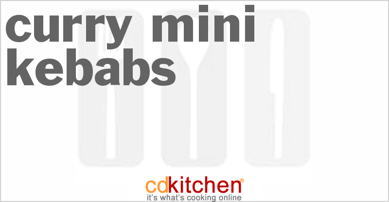 Curry Mini-Kebabs - CDKitchen.com