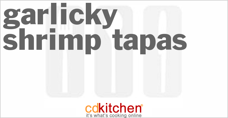Garlicky Shrimp Tapas - CDKitchen.com