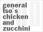 recipe for general tso's chicken and zucchini