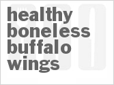 recipe for healthy boneless buffalo wings
