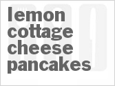 recipe for lemon cottage cheese pancakes