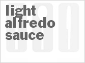 recipe for light alfredo sauce