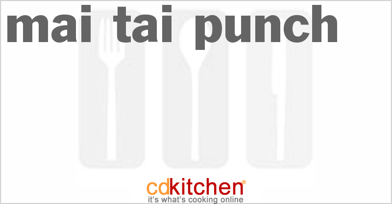Mai Tai Punch - CDKitchen.com