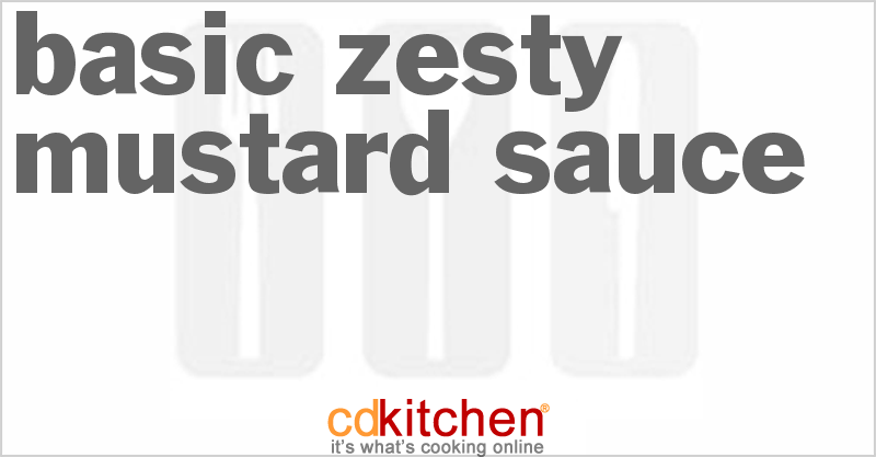 Basic Zesty Mustard Sauce - CDKitchen.com