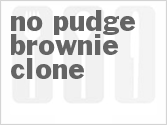recipe for no pudge brownie clone